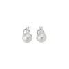 Best Majorica Silver Selene Earrings With 10Mm White Pearls And Zircons