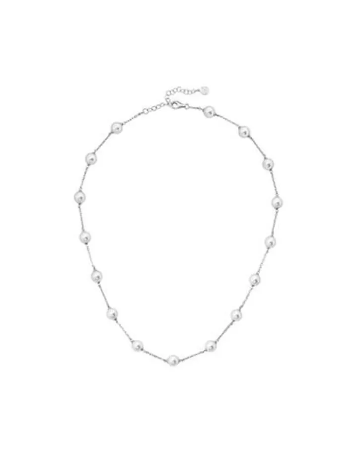 Flash Sale Majorica Silver Short Necklace Ilusion