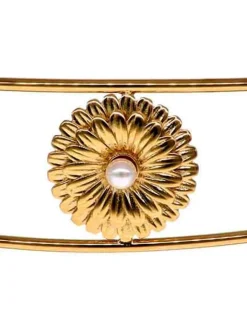Hot Majorica Symi Gold-Plated Choker With White Pearls