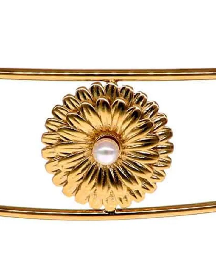 Hot Majorica Symi Gold-Plated Choker With White Pearls