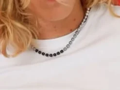 Shop Majorica Unisex Nyx Necklace With Degrade Effect Pearls